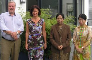 Besuch der Botschafterin aus Myanmar Daw Yin Yin Myint, August 2015