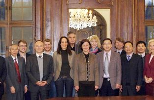 Chinesische Delegation im Bereich Lehrerbildung zu Besuch, Dezember 2014