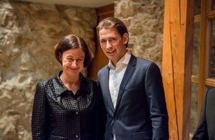 Der Außenminister der Republik Österreich Sebastian Kurz zu Gast auf der Neuburg, Oktober 2014