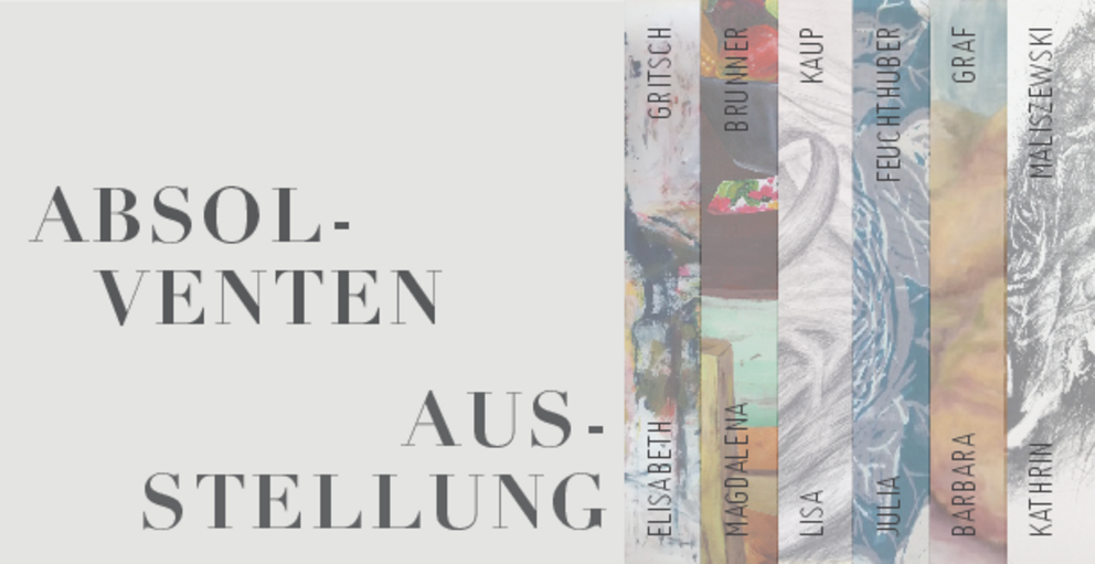 Flyer Absolventenausstellung