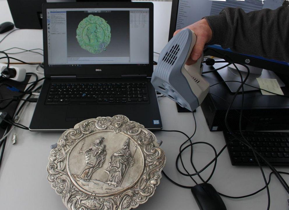 3D-Blaulichtscanner