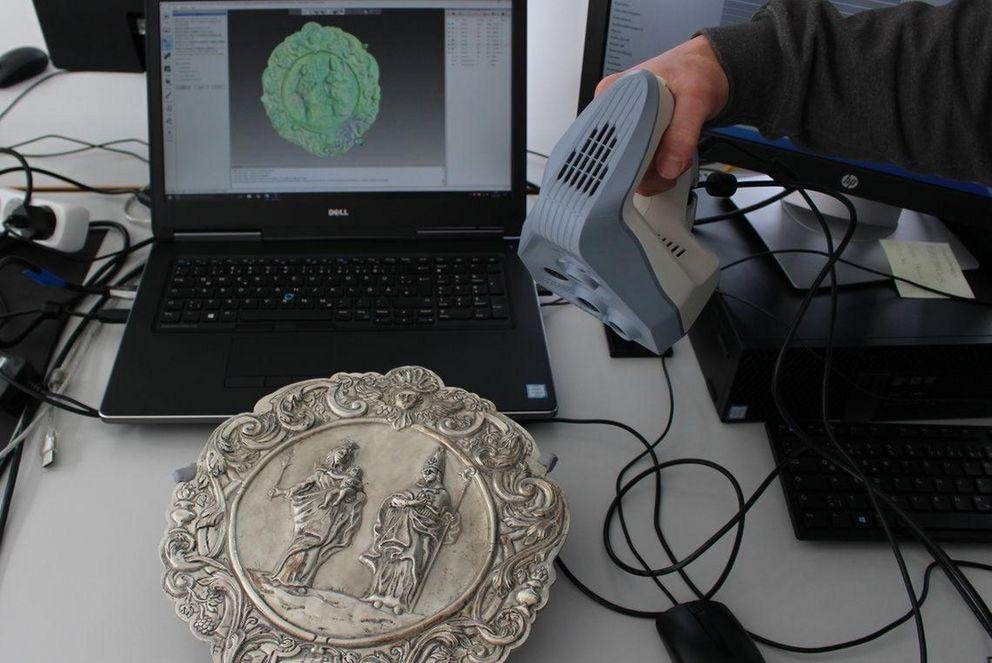 3D-Blaulichtscanner
