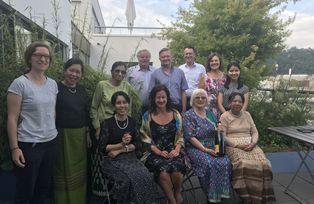 Die Botschafterin Myanmars aus Berlin Daw Yin Yin Myint zu Besuch, Juni 2018