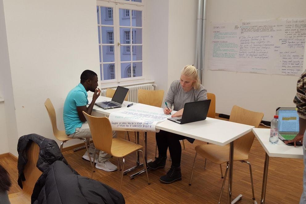 Studierende im Unterricht