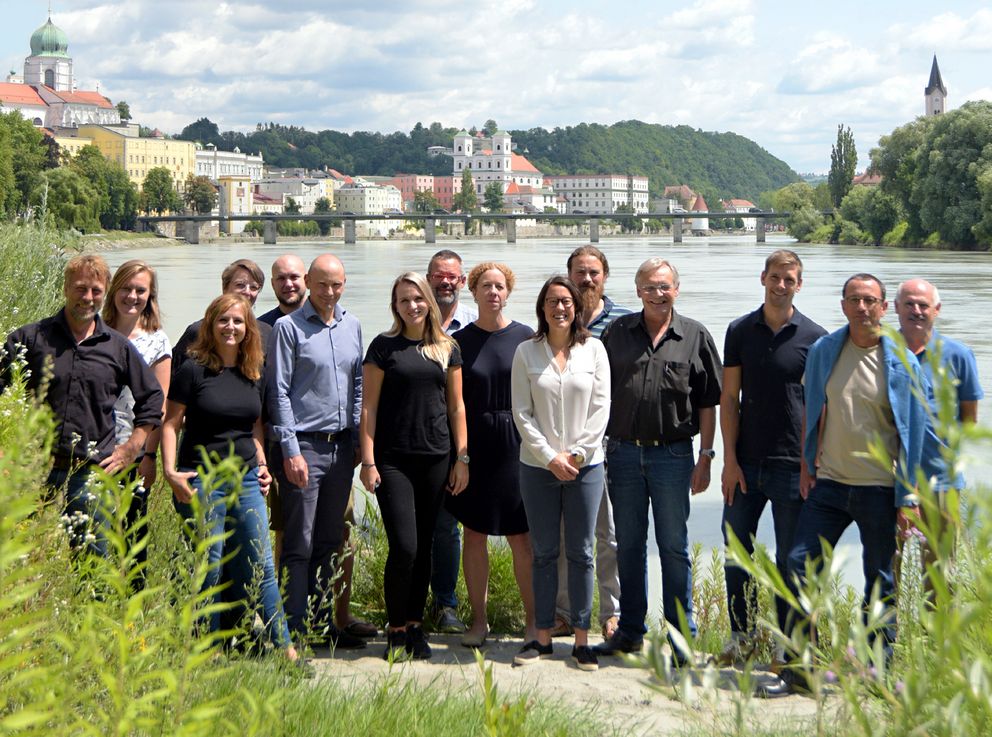 Team der Geographie in Passau im Juni 2019
