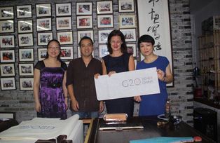 Besuch der Changjiang Experimental School in Hangzhou in China, September 2016