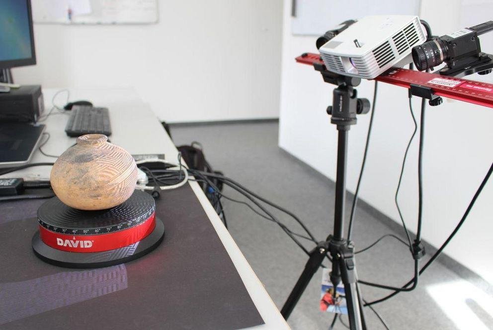 3D-Streifenlichtscanner
