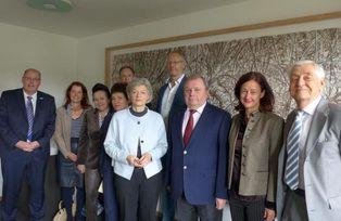 Besuch des Präsidenten der Ivanovo State University Vladimir Nikolaevich Egorov, Oktober 2017