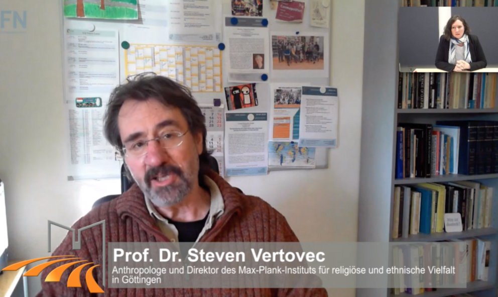 Interview mit Prof. Dr. Dr. Steven Vertovec für VHB Projekt