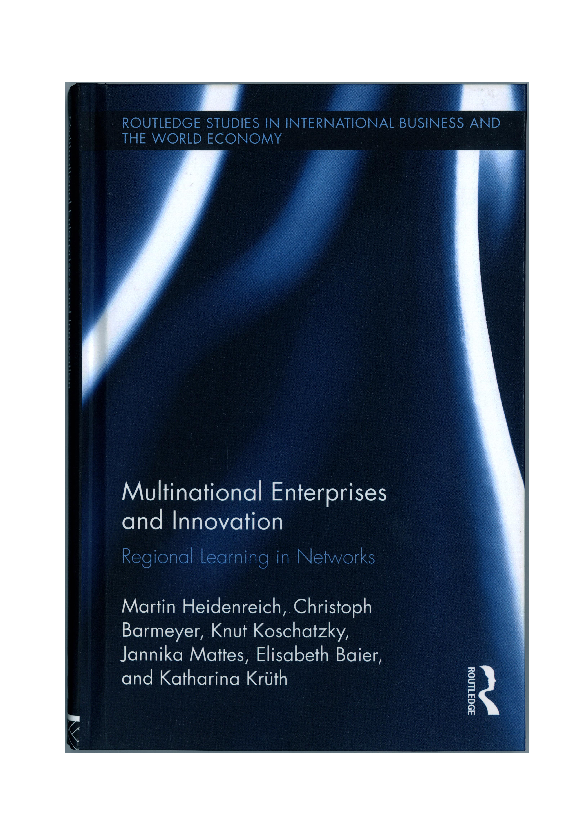 Multinational Enterprises and Innovation Multinational Enterprises and Innovation