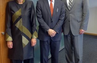 Besuch des japanischen Generalkonsuls Hidenao Yanagi, Juli 2015