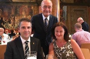 Feierlichkeiten anlässlich des 30-jährigen Jubiläums der Städtepartnerschaft zwischen Passau und Málaga, August 2017