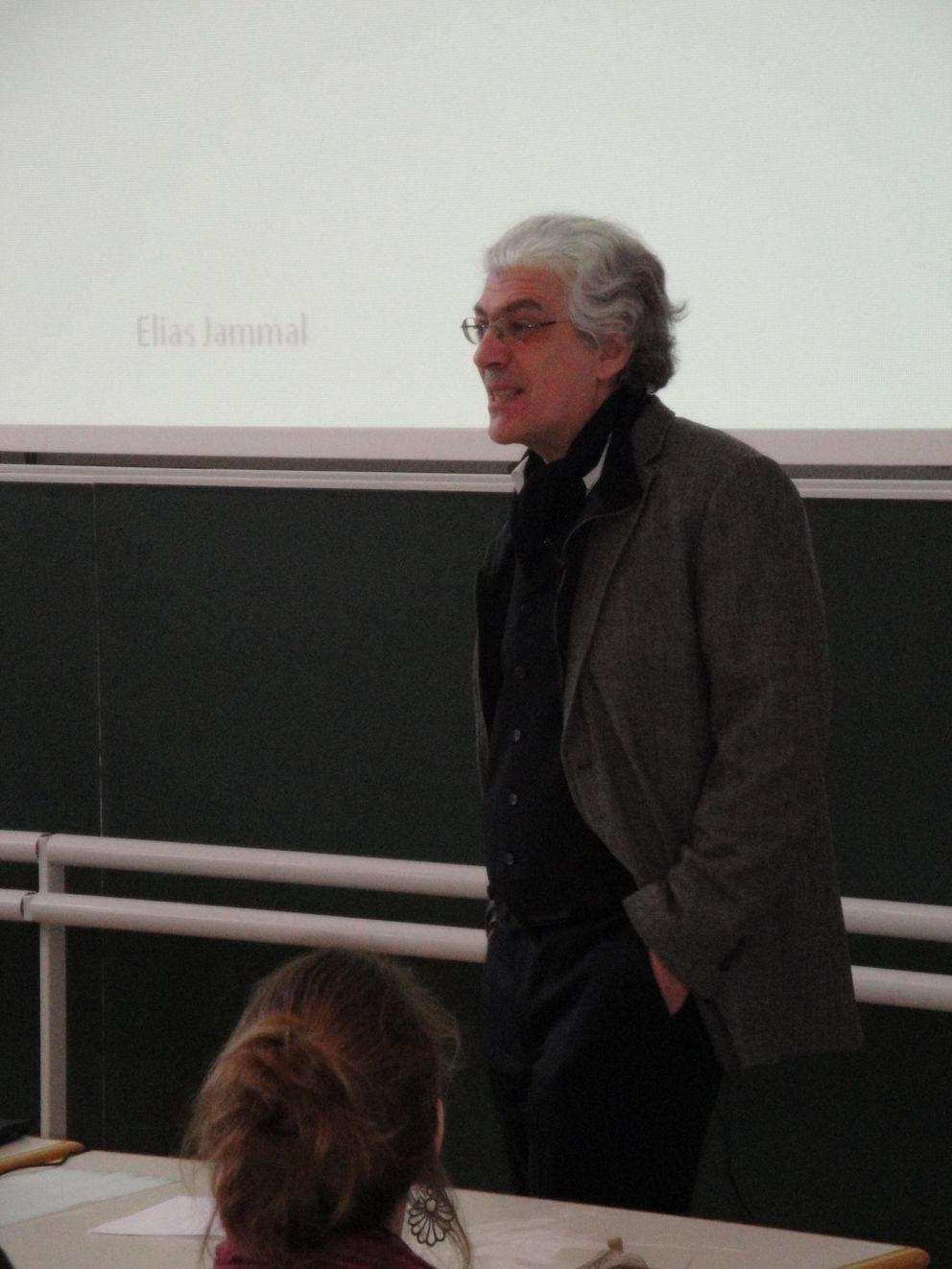 [Translate to Englisch:] Gastvortrag Prof. Dr. Elias Jammal