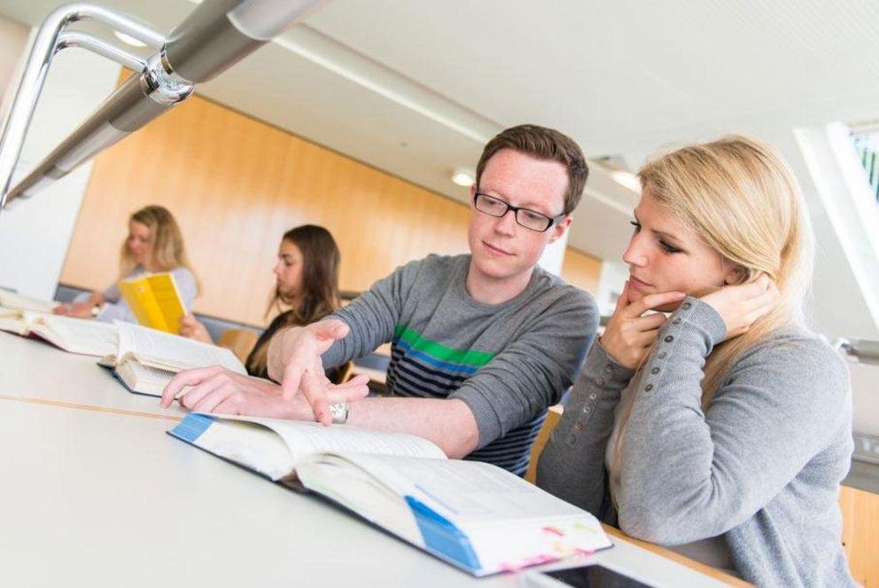 Students at the University of Passau Students at the University of Passau