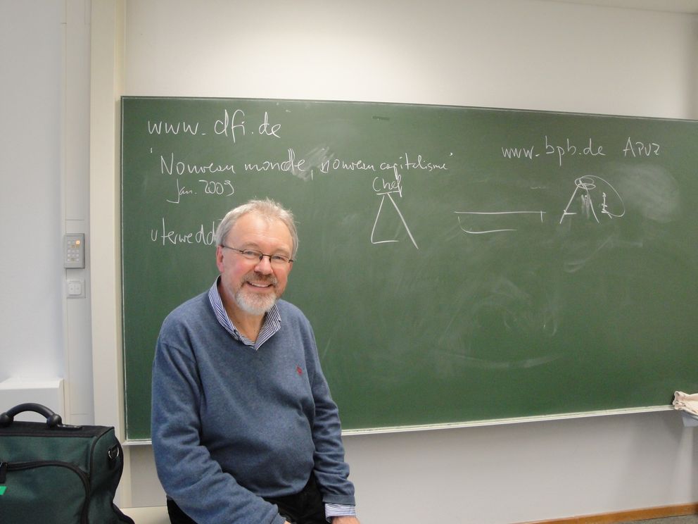 [Translate to Englisch:] Gastvortrag Prof. Dr. Henrik Uterwedde