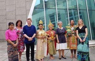 Geschenk des thailändischen Generalkonsulats zum 40. Geburtstag der Universität Passau, Juni 2018