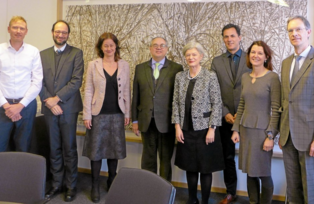Besuch des französischen Generalkonsuls Pierre Lanapats, Januar 2018