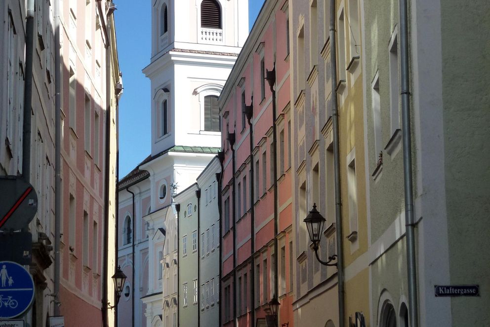Foto von einer Straße in Passau