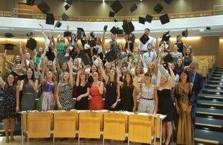 Examensfeier des Departments Kulturraumstudien, Juli 2016