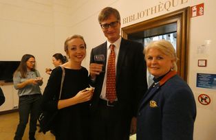 Kathrin Hautz, Christian Reidel und Amelie von Montgelas