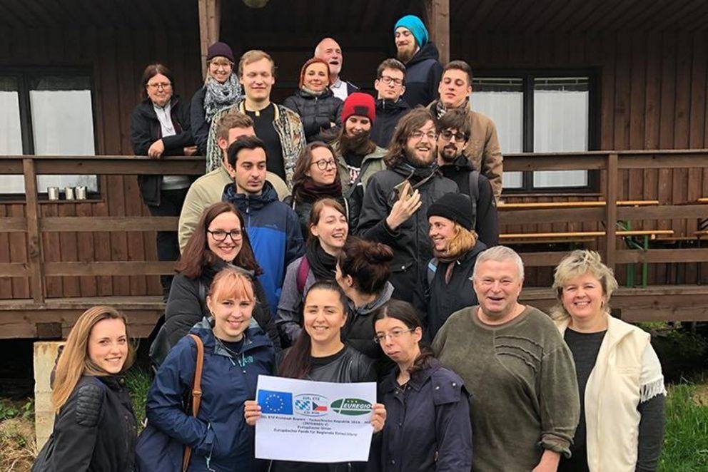 Bild der Teilnehmenden des EUREGIO Projekts: Ziel ETZ Freistaat Bayern