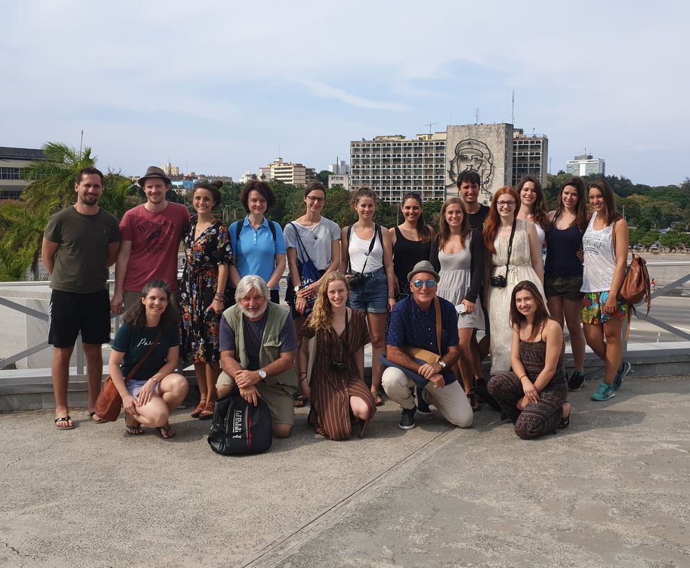 Gruppenbild der Exkursion nach Kuba