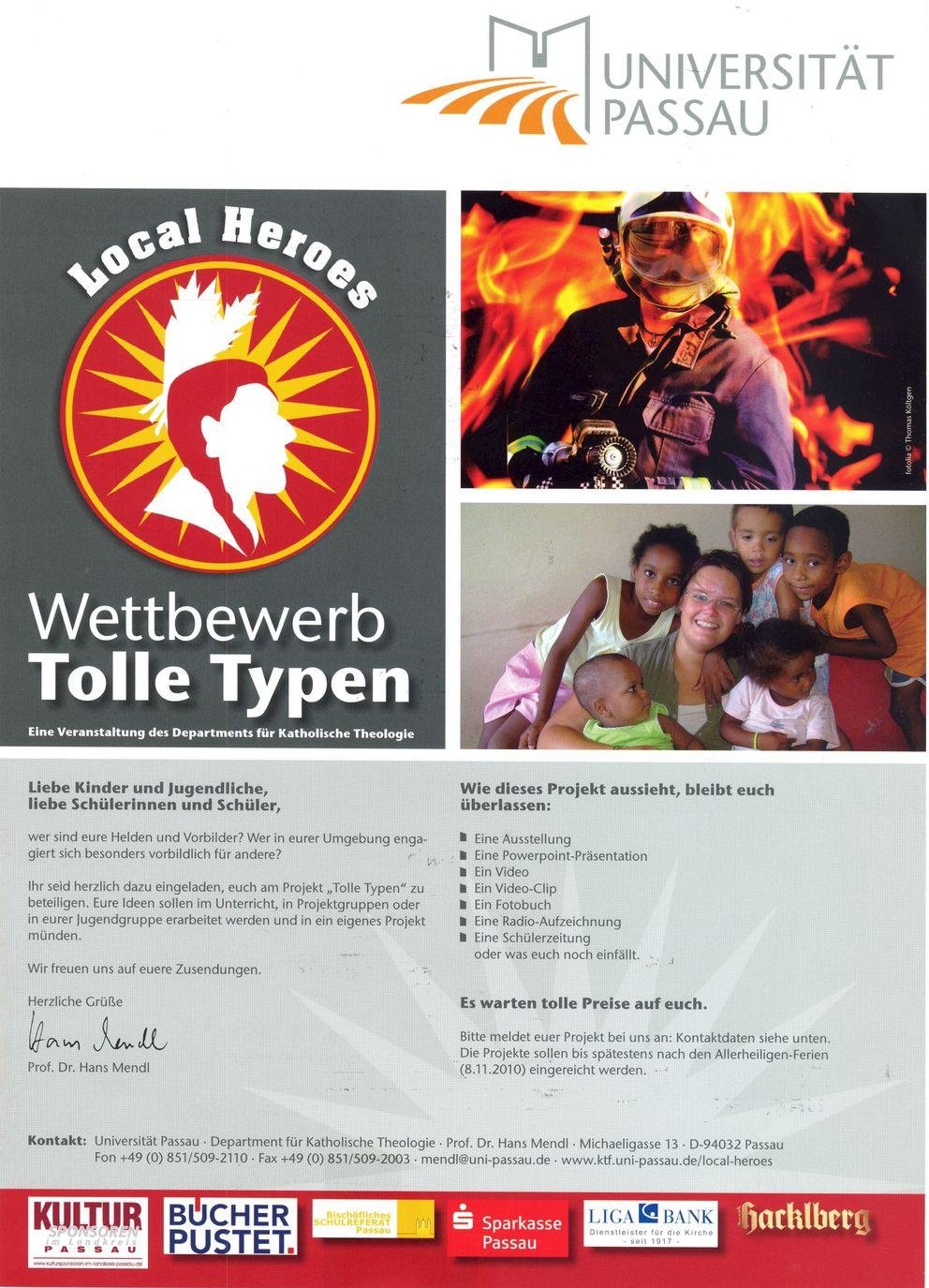 Wettbewerb Tolle Typen