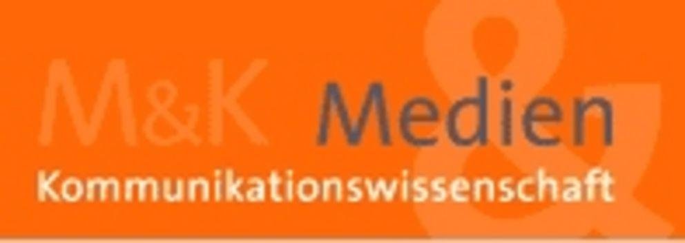 Medien & Kommunikationswissenschaft Medien & Kommunikationswissenschaft