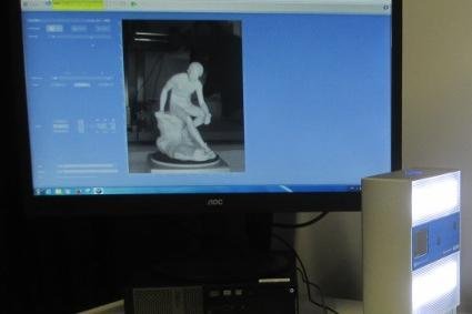 3D-Scanner im Labor für Kulturgutdigitalisierung 3D-Scanner im Labor für Kulturgutdigitalisierung