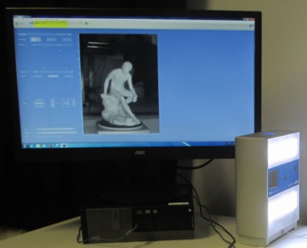 3D-Scanner im Labor für Kulturgutdigitalisierung