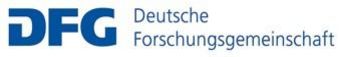 Logo der DFG Logo der DFG
