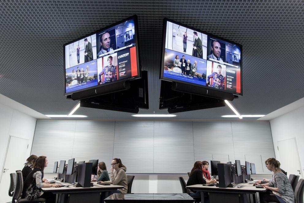 Die Lehrredaktion im Zentrum für Medien und Kommunikation Die Lehrredaktion im Zentrum für Medien und Kommunikation