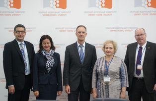 15-jähriges Jubiläum des deutschsprachigen Studiengangs "Deutsches Recht" an der Sibirisch Föderalen Universität Krasnojarsk, Oktober 2016