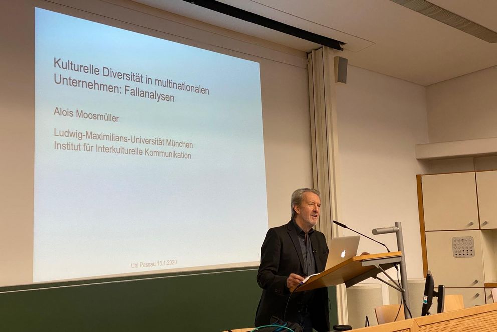 Guest Lectures Prof. Dr. Alois Moosmüller
