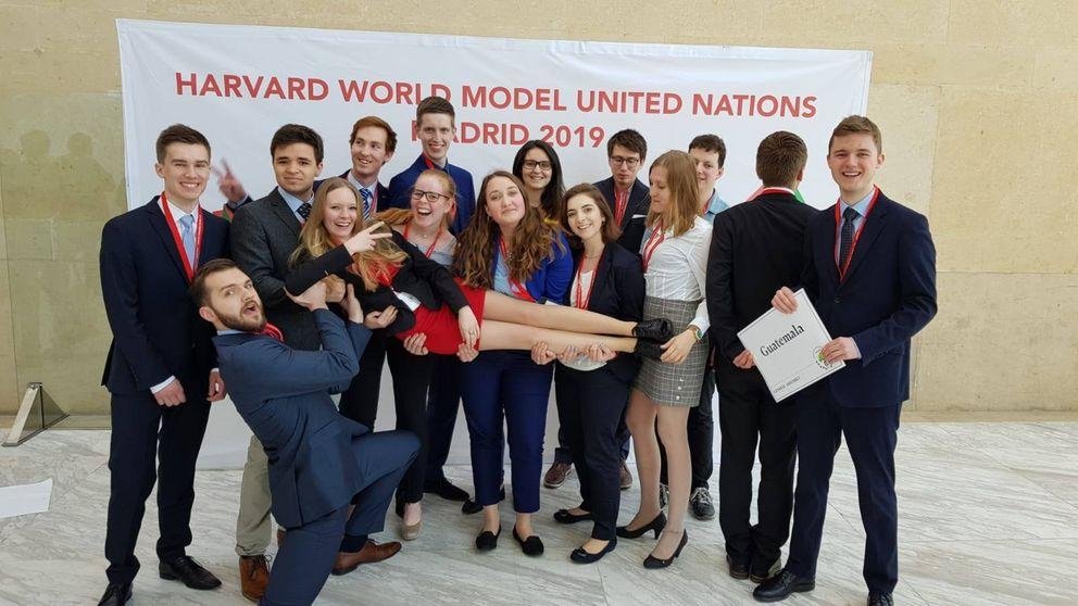 MUN Society Passau at the Harvard World MUN