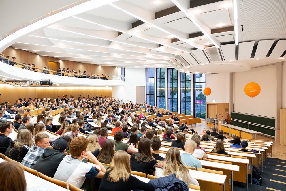 Studierende im Hörsaal. Symbolbild: Universität Passau