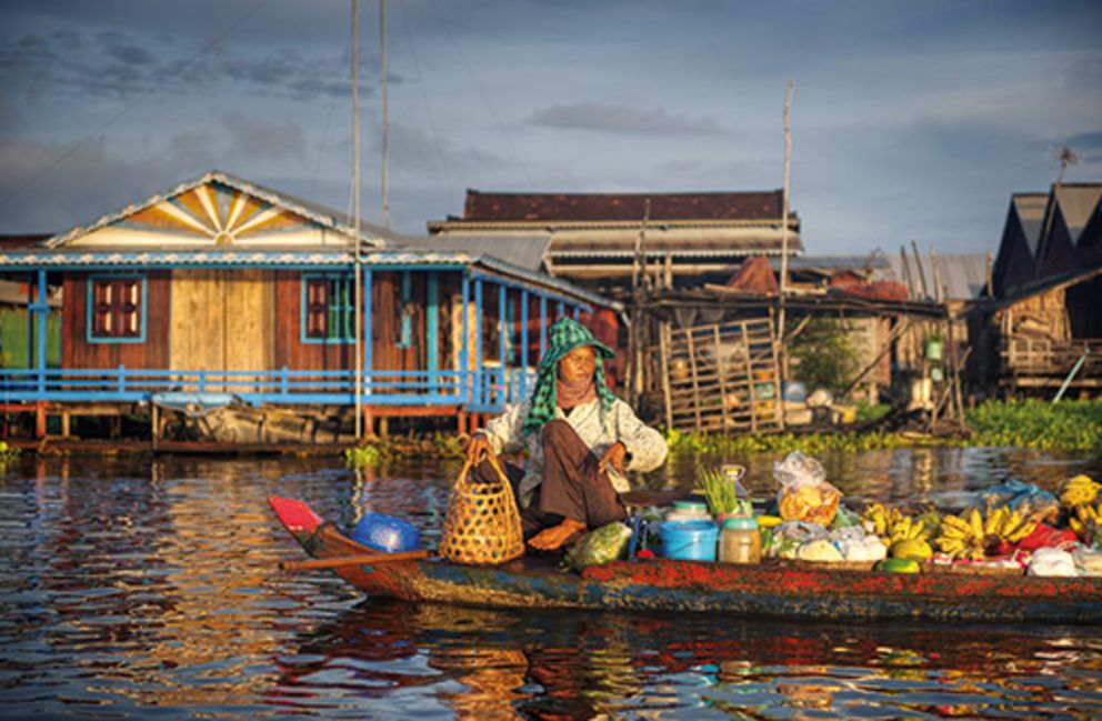 Development Studies: Schwimmender Markt in Südostasien