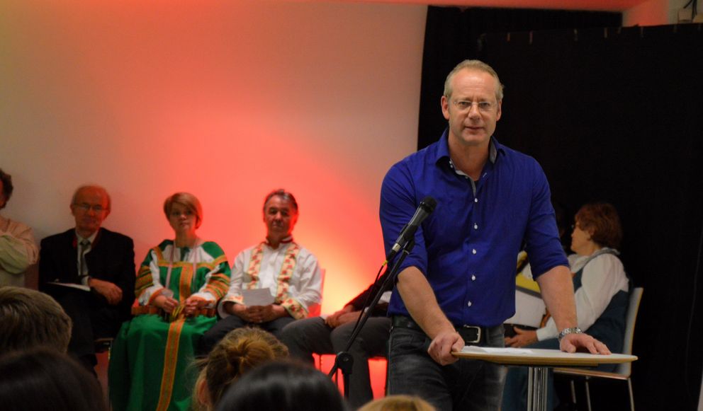  Prof. Dr. Thomas Wünsch, Leiter der Initiative, blickte im Rahmen der Feier auf die erfolgreiche Geschichte der Perspektive Osteuropa zurück.